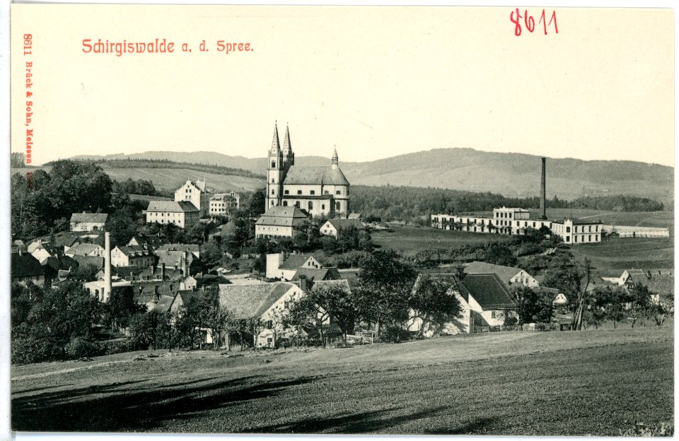 08611-Schirgiswalde-1907-Blick auf Schirgiswalde-Brück & Sohn Kunstverlag