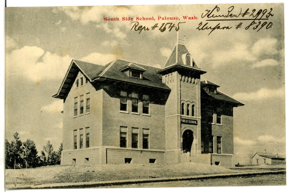 08390-Palouse, Wash.-1906-South Side School, Palouse-Brück & Sohn Kunstverlag