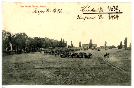 08434-Walla Walla-1906-Fort, Walla Walla, Wash.-Brück & Sohn Kunstverlag