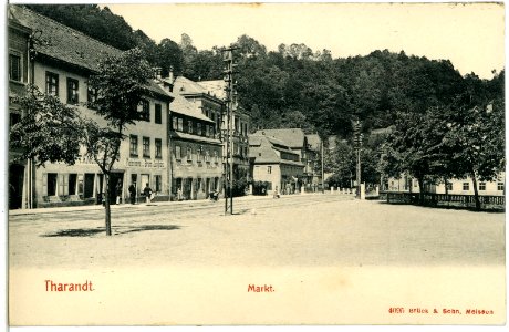 04095-Tharandt-1903-Markt-Brück & Sohn Kunstverlag