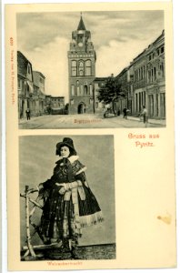 04839-Pyritz-1903-Stettinertor - Weizackertracht-Brück & Sohn Kunstverlag