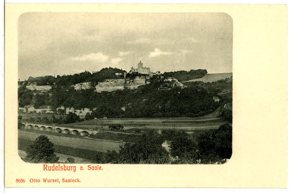 08656-Saaleck-1907-Rudelsburg-Brück & Sohn Kunstverlag