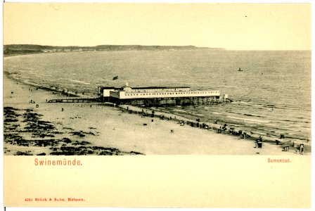 04243-Swinemünde-1903-Damenbad-Brück & Sohn Kunstverlag