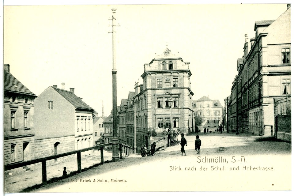 04286-Schmölln-1903-Blick nach der Schul- und Hohestraße-Brück & Sohn Kunstverlag
