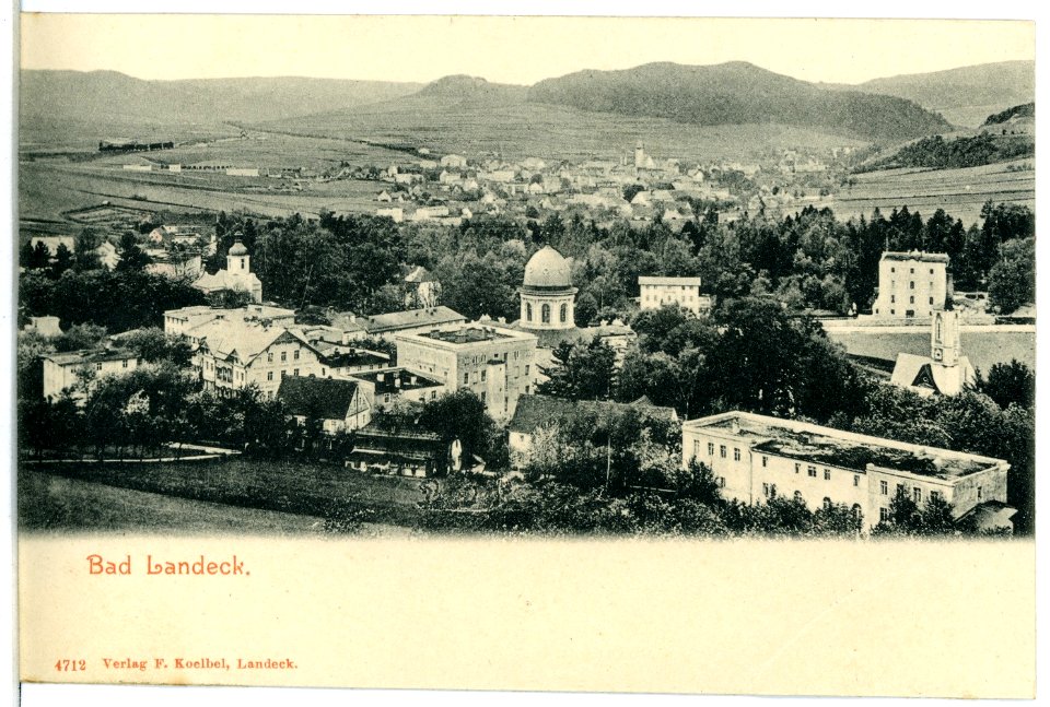 04712-Landeck-1903-Blick auf Landeck-Brück & Sohn Kunstverlag