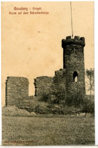 08643-Annaberg-1907-Ruine auf dem Schreckenberge-Brück & Sohn Kunstverlag