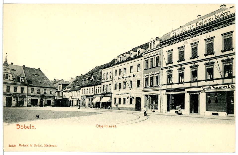 04852-Döbeln-1903-Obermarkt-Brück & Sohn Kunstverlag