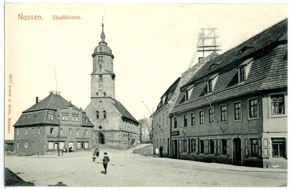 08517-Nossen-1907-Kirche-Brück & Sohn Kunstverlag