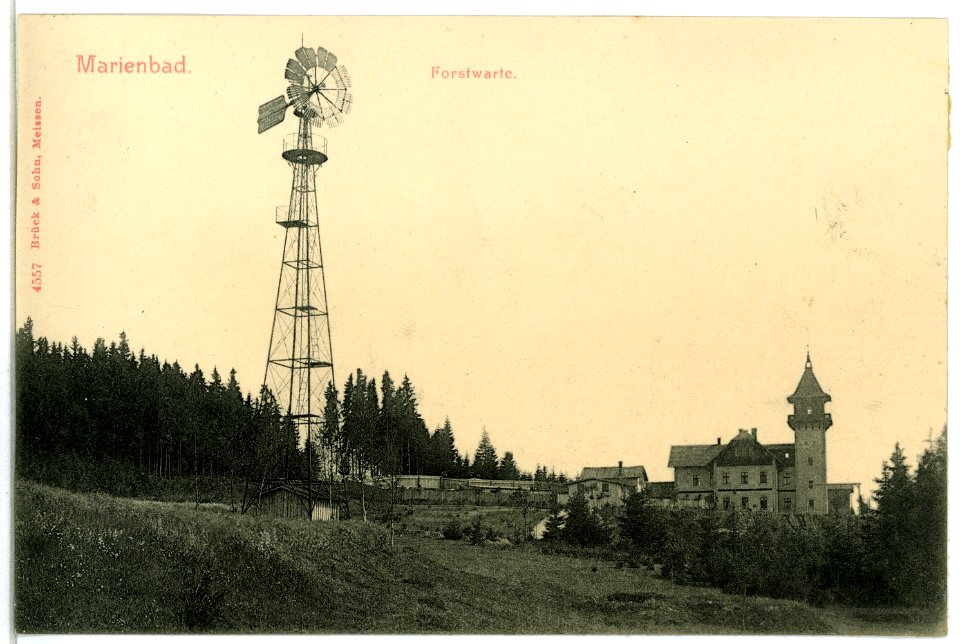 04557-Marienbad-1903-Forstwarte-Brück & Sohn Kunstverlag