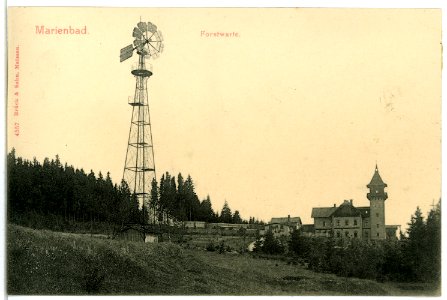 04557-Marienbad-1903-Forstwarte-Brück & Sohn Kunstverlag