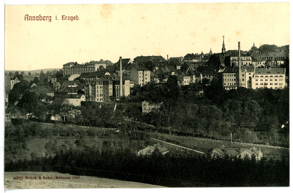 08632-Annaberg-1907-Blick auf Annaberg-Brück & Sohn Kunstverlag