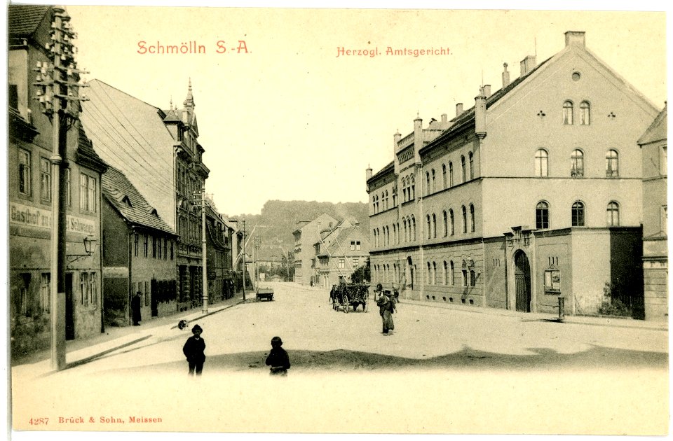 04287-Schmölln-1903-Amtsgericht-Brück & Sohn Kunstverlag
