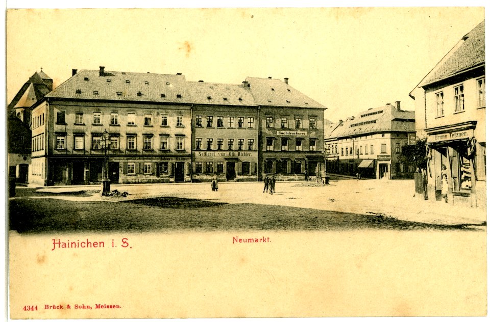 04344-Hainichen-1903-Neumarkt-Brück & Sohn Kunstverlag