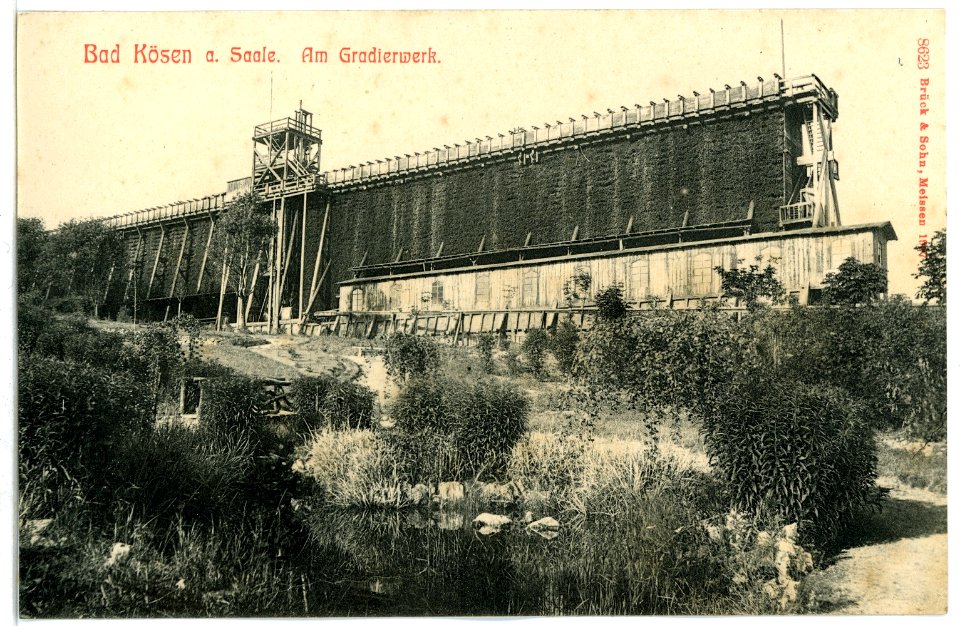 08623-Bad Kösen-1907-Gradierwerk-Brück & Sohn Kunstverlag