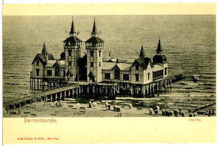 04242-Swinemünde-1903-Seesteg-Brück & Sohn Kunstverlag