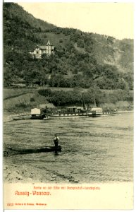 04742-Aussig-1903-Wannow, mit Dampfer Wettin-Brück & Sohn Kunstverlag