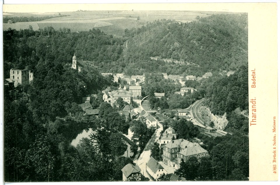 04083-Tharandt-1903-Badetal-Brück & Sohn Kunstverlag