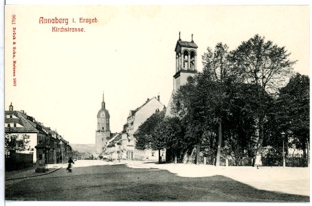 08641-Annaberg-1907-Kirchstraße-Brück & Sohn Kunstverlag