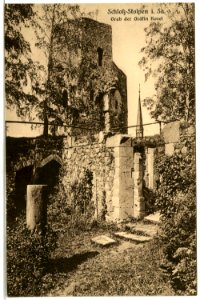 04469-Stolpen-1903-Grab der Gräfin Cosel-Brück & Sohn Kunstverlag