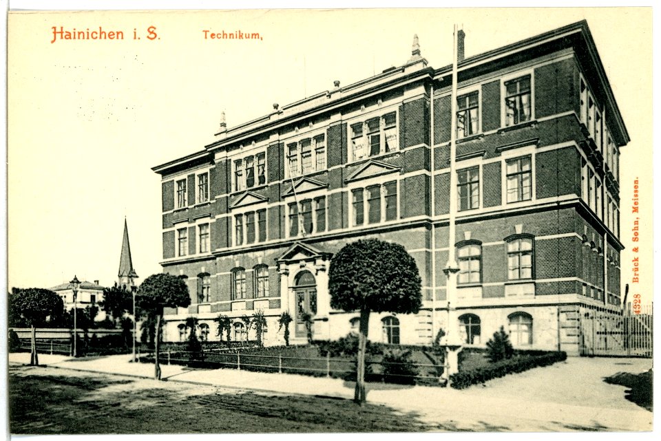 04328-Hainichen-1903-Technikum-Brück & Sohn Kunstverlag