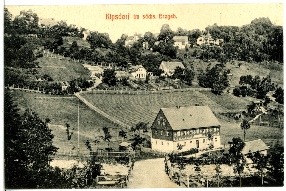 04451-Kipsdorf-1903-Blick in den Ort-Brück & Sohn Kunstverlag