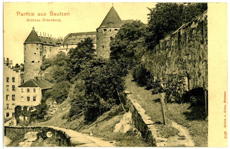 04138-Bautzen-1903-Schloß Ortenburg-Brück & Sohn Kunstverlag