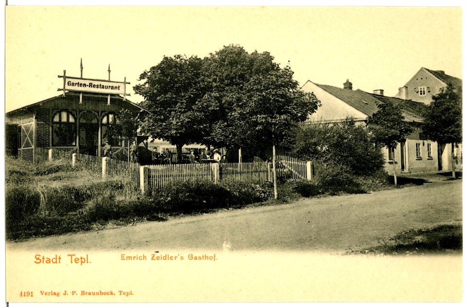 04191-Stadt Tepl-1903-Emrich Zeidlers Gasthof-Brück & Sohn Kunstverlag