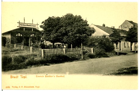 04191-Stadt Tepl-1903-Emrich Zeidlers Gasthof-Brück & Sohn Kunstverlag