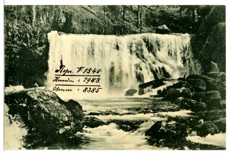 08385-California-1906-Mc Cloud River Falls, on line of the Southern Pacific Railroad-Brück & Sohn Kunstverlag