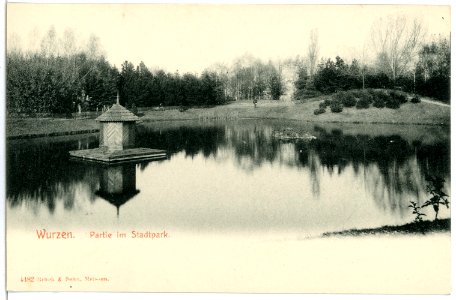 04482-Wurzen-1903-im Stadtpark-Brück & Sohn Kunstverlag