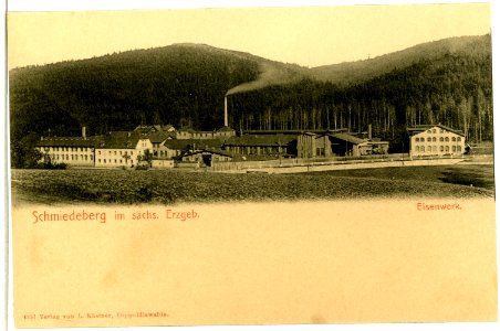04357-Schmiedeberg-1903-Eisenwerk-Brück & Sohn Kunstverlag