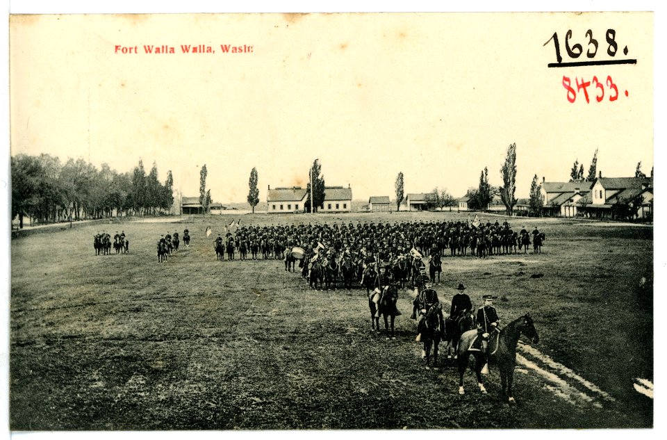 08433-Walla Walla-1906-Fort, Walla Walla, Wash.-Brück & Sohn Kunstverlag