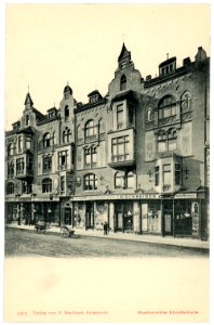 04475-Wurzen-1903-Geschäftsstraße-Brück & Sohn Kunstverlag