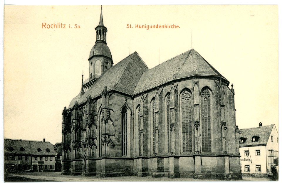 08465-Rochlitz-1907-Kunigundenkirche-Brück & Sohn Kunstverlag