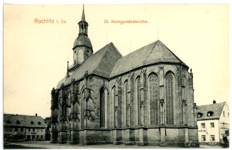 08465-Rochlitz-1907-Kunigundenkirche-Brück & Sohn Kunstverlag