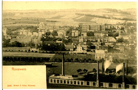 04205-Roßwein-1903-Blick auf Roßwein-Brück & Sohn Kunstverlag