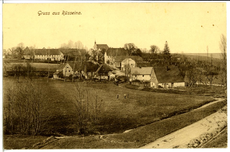 04563-Rüsseina-1903-Blick nach Rüsseina-Brück & Sohn Kunstverlag