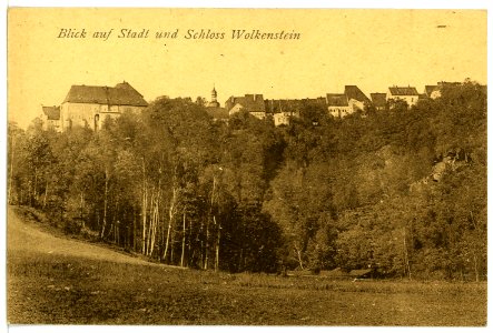 08558-Wolkenstein-1907-Schloß und Stadt-Brück & Sohn Kunstverlag