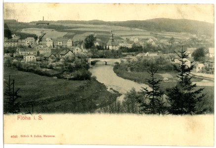 04646-Flöha-1903-Blick auf Flöha-Brück & Sohn Kunstverlag