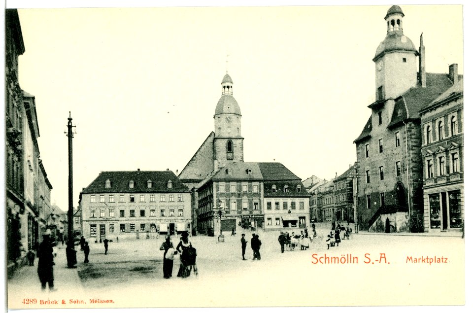 04289-Schmölln-1903-Marktplatz-Brück & Sohn Kunstverlag