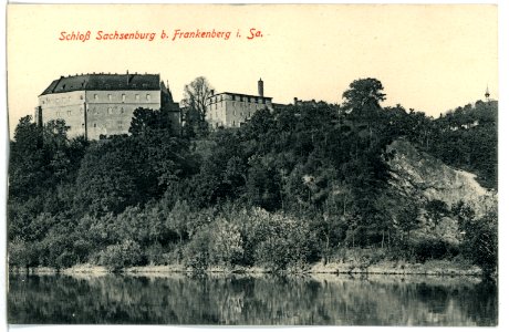 08570-Frankenberg-1907-Schloß Sachsenburg-Brück & Sohn Kunstverlag