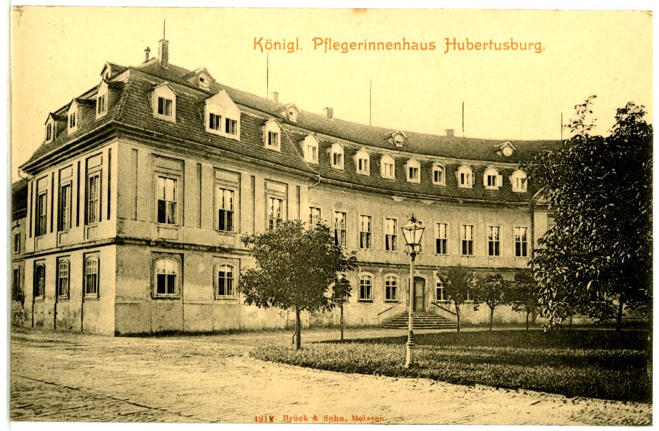 04212-Hubertusburg-1903-Pflegerinnenhaus-Brück & Sohn Kunstverlag
