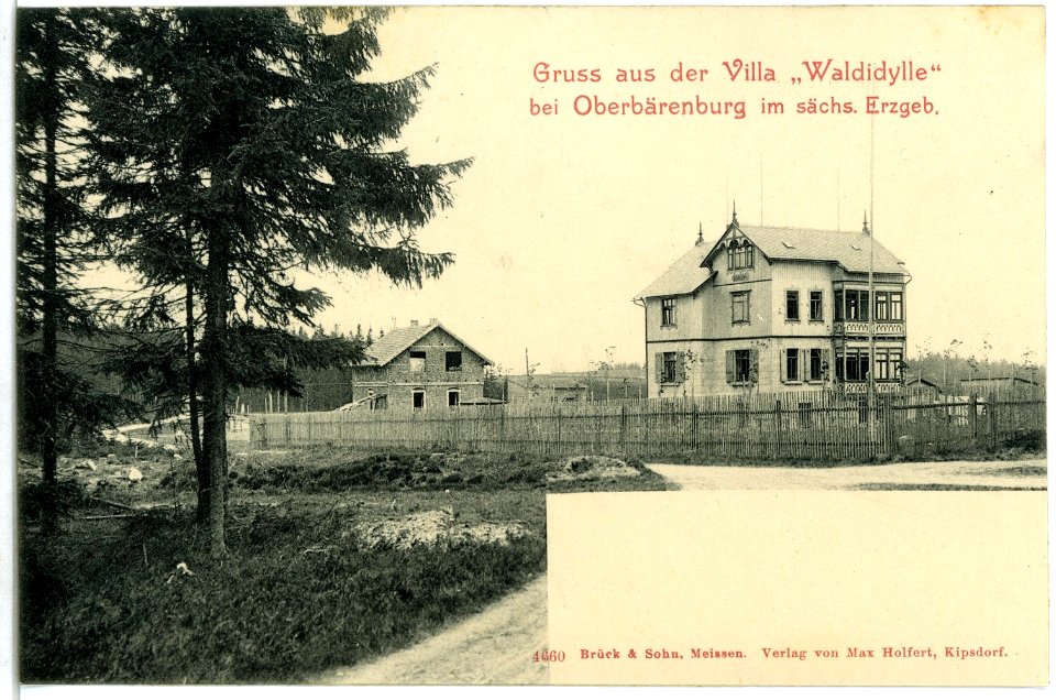 04660-Oberbärenburg-1903-Villa Waldidylle-Brück & Sohn Kunstverlag