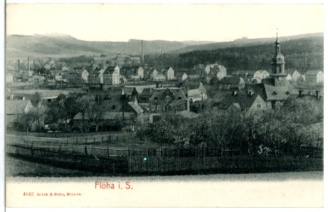 04642-Flöha-1903-Blick auf Flöha-Brück & Sohn Kunstverlag
