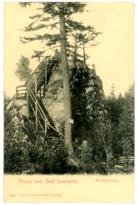 04554-Bad Landeck-1903-Achillesfelsen-Brück & Sohn Kunstverlag