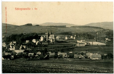 08600-Schirgiswalde-1907-Blick auf Schirgiswalde-Brück & Sohn Kunstverlag