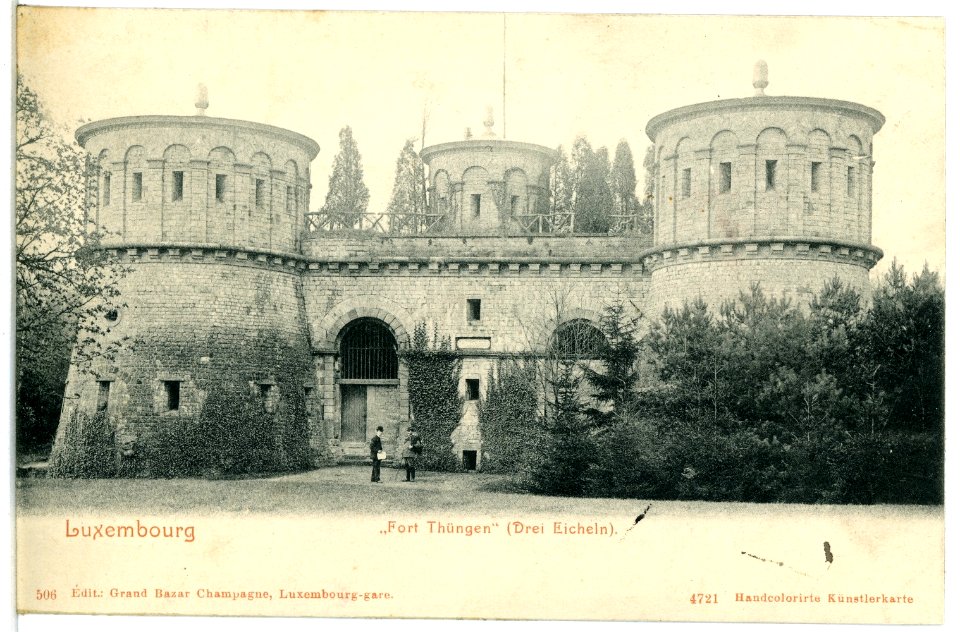 04721-Luxemburg-1903-Fort Thüngen (Drei Eicheln)-Brück & Sohn Kunstverlag