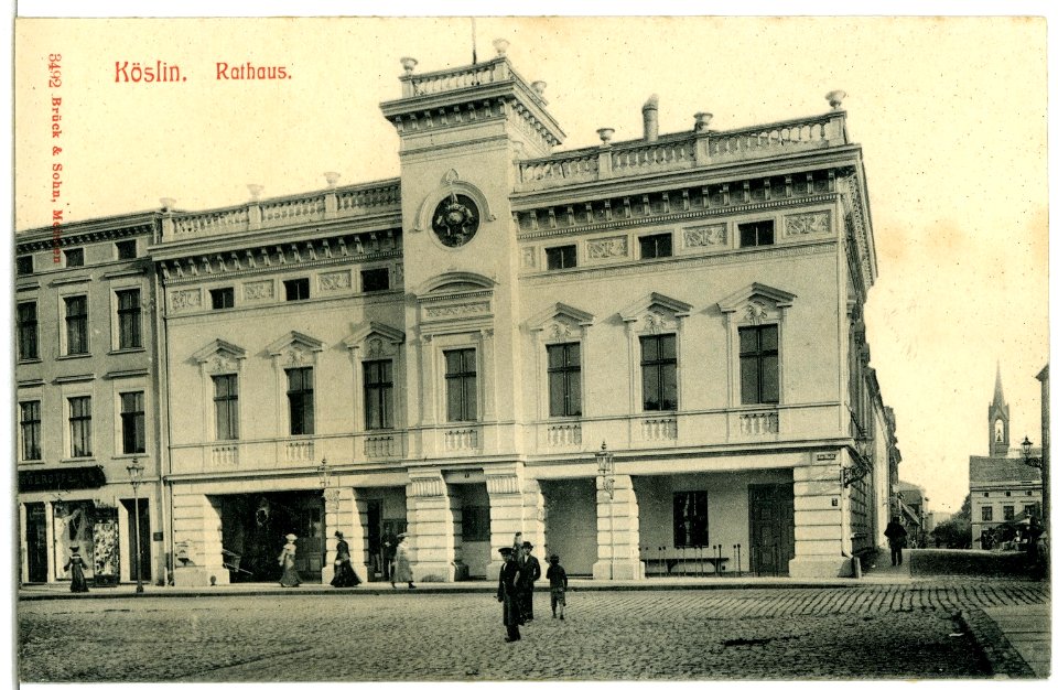 03492-Köslin-1903-Rathaus-Brück & Sohn Kunstverlag
