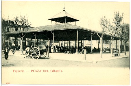 04533-Figueras-1903-PLAZA DEL GRANO-Brück & Sohn Kunstverlag