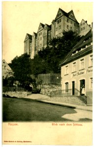 04304-Nossen-1903-Blick zum Schloß-Brück & Sohn Kunstverlag
